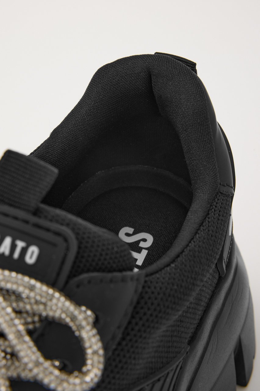 【スタッカート/STACCATO】のドルチェボリュームスニーカーイン 人気、トレンドファッション・服の通販 founy(ファニー) 　ファッション　Fashion　レディースファッション　Fashion for Women　エレガント 上品　Elegant　ストーン　Stone, Gem-Like　スニーカー　Sneakers, Trainers　メッシュ　Mesh, Net Fabric　リボン　Ribbon, Bow　レース　Lace, Lace Fabric　人気　Popular, Best Seller　定番　Standard, Basic Item　other-8|ID: prp329100004649858 ipo3291000000036027859