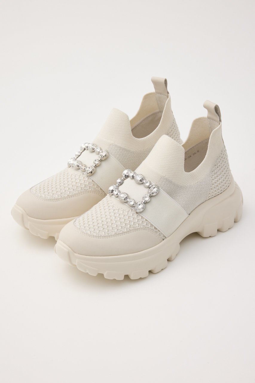 【スタッカート/STACCATO】のルミナスボリュームライトスニーカー インテリア・キッズ・メンズ・レディースファッション・服の通販 founy(ファニー) 　ファッション　Fashion　レディースファッション　Fashion for Women　2025年　2025　2025-2026秋冬・A/W　Autumn/Winter 2025–26 AW25–26　エレガント 上品　Elegant　スニーカー　Sneakers, Trainers　メッシュ　Mesh, Net Fabric　A/W・秋冬　Autumn/Winter　軽量　Lightweight, Ultra Light　ホワイト|ID: prp329100004649862 ipo3291000000033589718