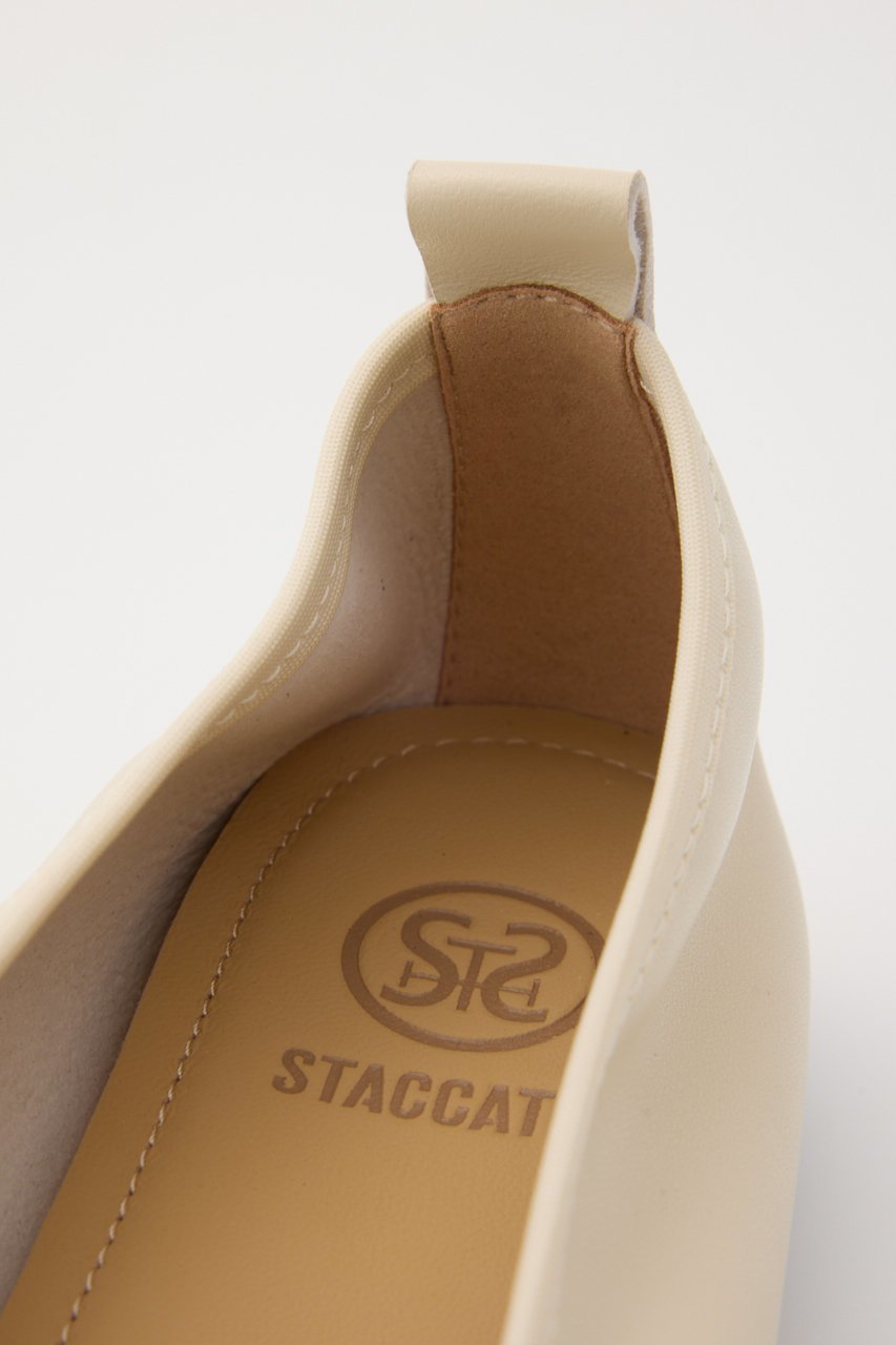 【スタッカート/STACCATO】のバトンリボンバレエシューズ 人気、トレンドファッション・服の通販 founy(ファニー) 　ファッション　Fashion　レディースファッション　Fashion for Women　インソール　Shoe Insole　シューズ　Shoes, Footwear　バレエ　Ballet, Ballet Style　フィット　Fit, Slim Fit　フラット　Flat, Flat Shoes　リボン　Ribbon, Bow　定番　Standard, Basic Item　新作・新入荷　New Arrivals / New In　other-8|ID: prp329100004649867 ipo3291000000033589771