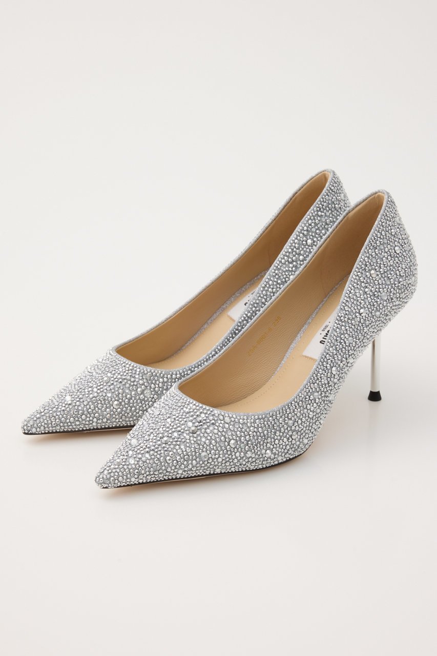 【スタッカート/STACCATO】のクリスタルグリタリングパンプス インテリア・キッズ・メンズ・レディースファッション・服の通販 founy(ファニー) 　ファッション　Fashion　レディースファッション　Fashion for Women　おすすめ　Recommended / Our Picks　エレガント 上品　Elegant　ストーン　Stone, Gem-Like　フォルム　Silhouette, Form　シルバー|ID: prp329100004649872 ipo3291000000035947695