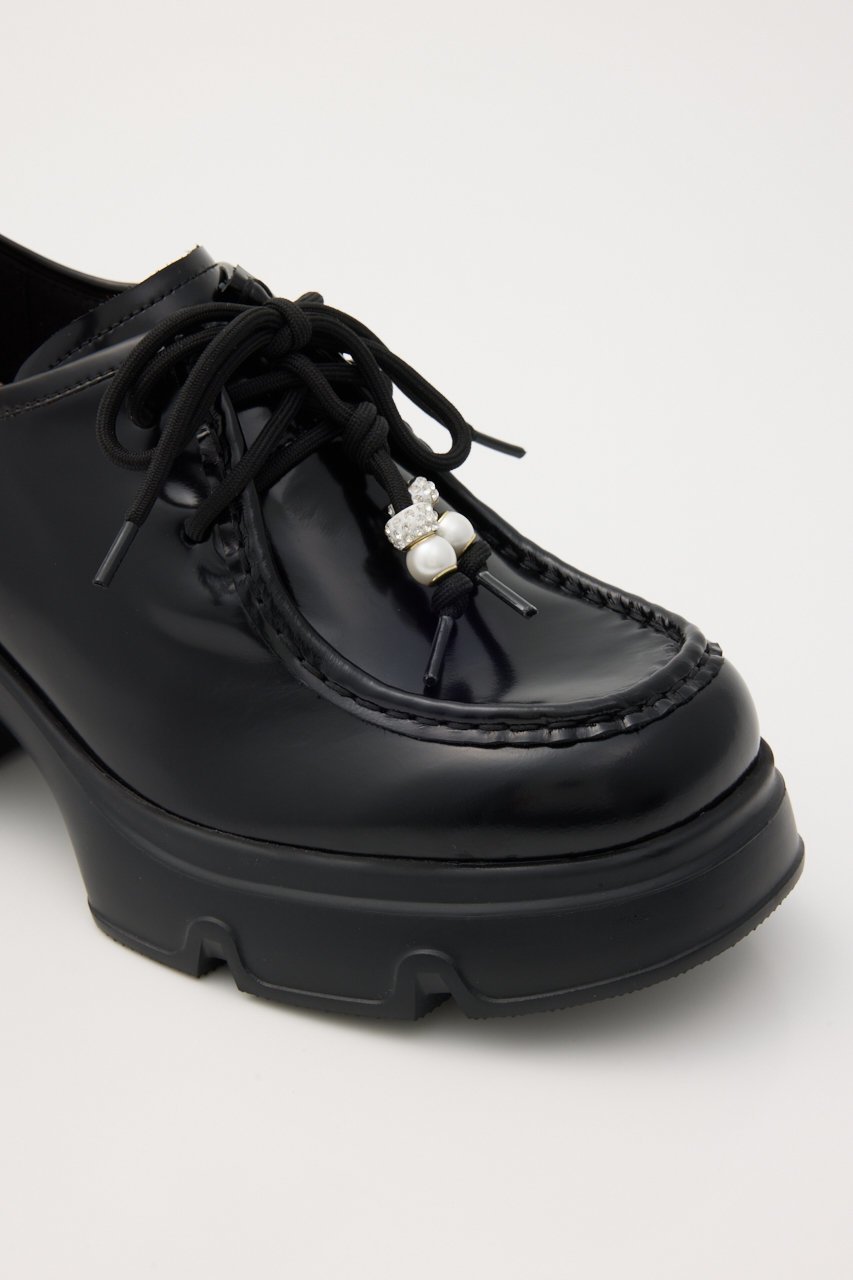 【スタッカート/STACCATO】のローガンタンクソールローファー 人気、トレンドファッション・服の通販 founy(ファニー) 　ファッション　Fashion　レディースファッション　Fashion for Women　シューズ　Shoes, Footwear　ストーン　Stone, Gem-Like　タッセル　Tassel, Fringe　パール　Pearl, Pearl Accent　フォルム　Silhouette, Form　フラット　Flat, Flat Shoes　エレガント 上品　Elegant　other-6|ID: prp329100004649873 ipo3291000000035947709