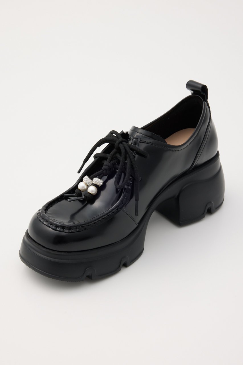 【スタッカート/STACCATO】のローガンタンクソールローファー 人気、トレンドファッション・服の通販 founy(ファニー) 　ファッション　Fashion　レディースファッション　Fashion for Women　シューズ　Shoes, Footwear　ストーン　Stone, Gem-Like　タッセル　Tassel, Fringe　パール　Pearl, Pearl Accent　フォルム　Silhouette, Form　フラット　Flat, Flat Shoes　エレガント 上品　Elegant　other-7|ID: prp329100004649873 ipo3291000000035947710