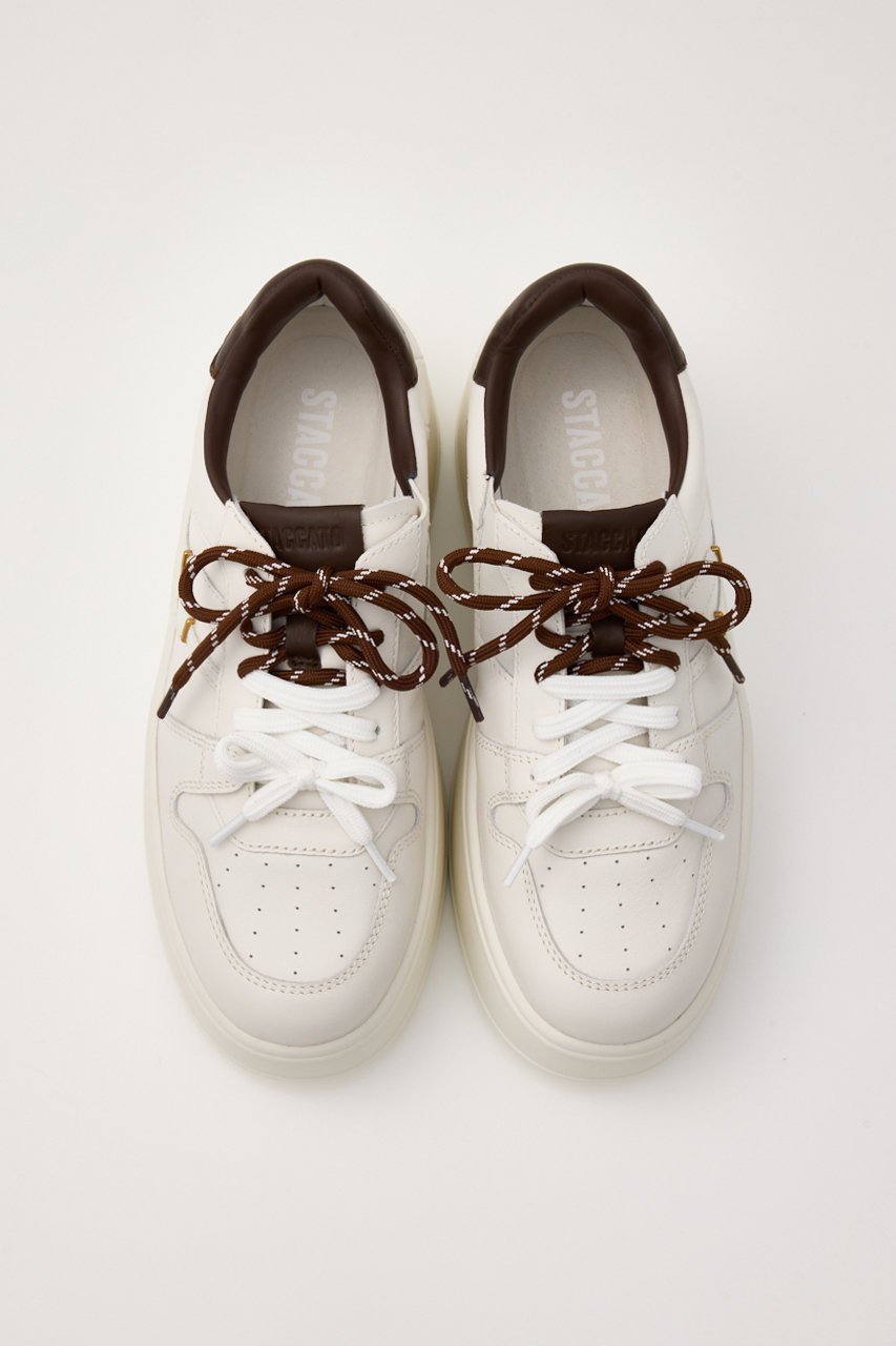 【スタッカート/STACCATO】のジェムズプラットフォームスニーカー 人気、トレンドファッション・服の通販 founy(ファニー) 　ファッション　Fashion　レディースファッション　Fashion for Women　スニーカー　Sneakers, Trainers　ダブル　Double, Double-Breasted　レース　Lace, Lace Fabric　厚底　Platform Shoes　軽量　Lightweight, Ultra Light　other-2|ID: prp329100004649877 ipo3291000000035947723