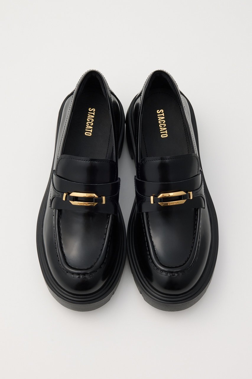【スタッカート/STACCATO】のフィンタンクソールローファー 人気、トレンドファッション・服の通販 founy(ファニー) 　ファッション　Fashion　レディースファッション　Fashion for Women　2025年　2025　2025-2026秋冬・A/W　Autumn/Winter 2025–26 AW25–26　シューズ　Shoes, Footwear　チャーム　Charm, Pendant　トレンド　Trend, Trending Now　フラット　Flat, Flat Shoes　人気　Popular, Best Seller　今季　This Season, Current Season　厚底　Platform Shoes　A/W・秋冬　Autumn/Winter　軽量　Lightweight, Ultra Light　other-2|ID: prp329100004649894 ipo3291000000033590007