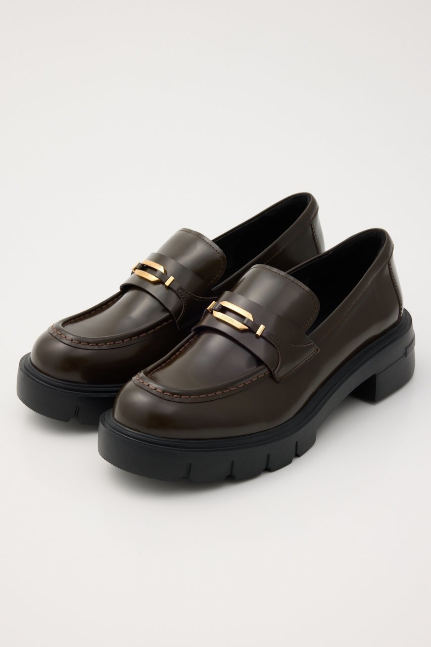 【スタッカート/STACCATO】のフィンタンクソールローファー インテリア・キッズ・メンズ・レディースファッション・服の通販 founy(ファニー) 　ファッション　Fashion　レディースファッション　Fashion for Women　シューズ　Shoes, Footwear　チャーム　Charm, Pendant　トレンド　Trend, Trending Now　フラット　Flat, Flat Shoes　人気　Popular, Best Seller　今季　This Season, Current Season　再入荷　Restock / Back in Stock　厚底　Platform Shoes　軽量　Lightweight, Ultra Light　ブラウン|ID: prp329100004649894 ipo3291000000033616346