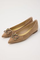 【スタッカート/STACCATO】のカラーグレインバックルフラット ダークベージュ|ID:prp329100004649897