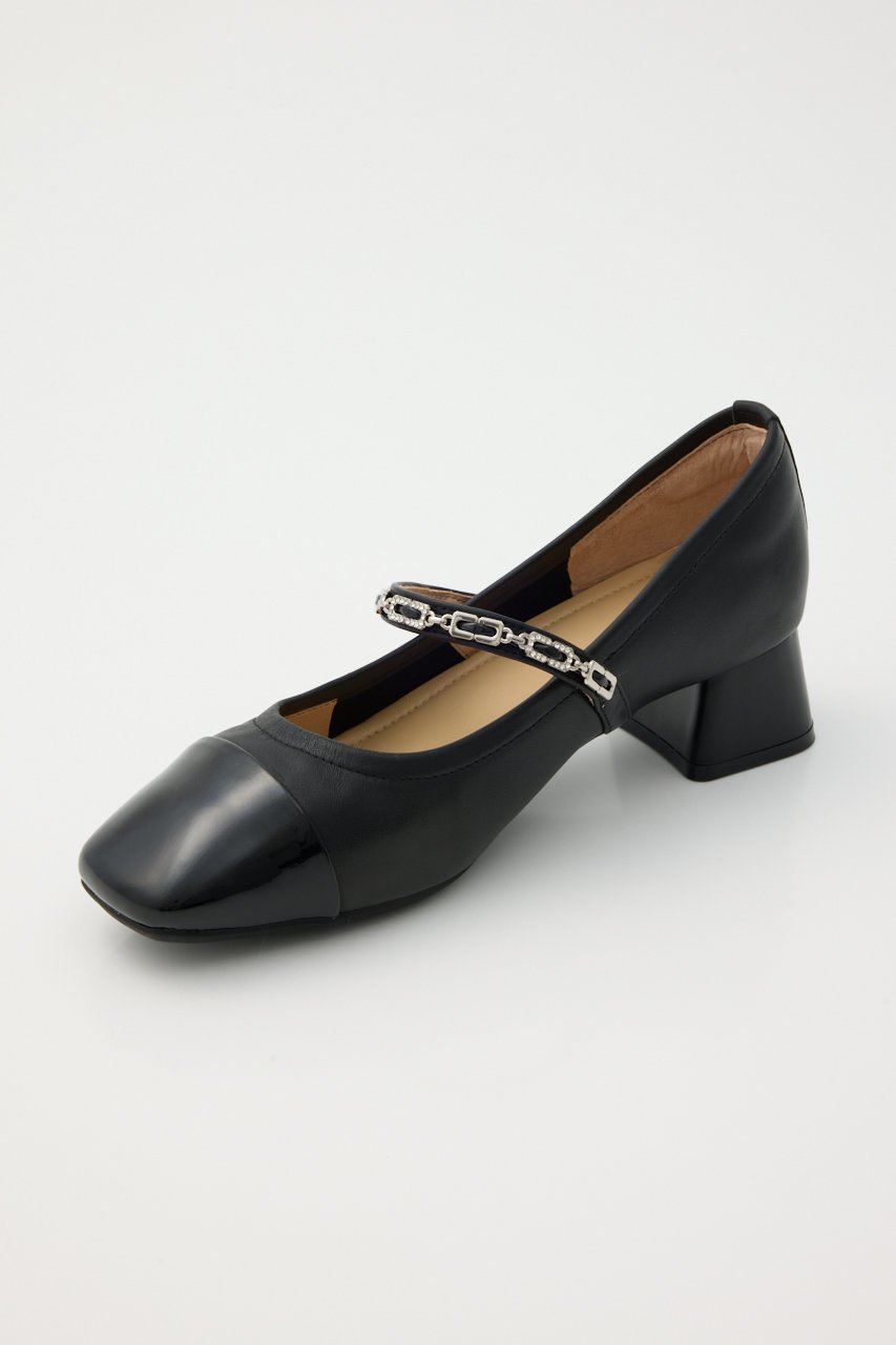 【スタッカート/STACCATO】のメゾンローヒールライトパンプス 人気、トレンドファッション・服の通販 founy(ファニー) 　ファッション　Fashion　レディースファッション　Fashion for Women　2025年　2025　2025-2026秋冬・A/W　Autumn/Winter 2025–26 AW25–26　エレガント 上品　Elegant　コンビ　Combo, Combination Style　ストーン　Stone, Gem-Like　チェーン　Chain, Chain Strap　パール　Pearl, Pearl Accent　ブロック　Block, Solid Block Pattern　レトロ　Retro, Vintage Style　A/W・秋冬　Autumn/Winter　other-8|ID: prp329100004649899 ipo3291000000033590060