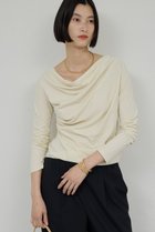 【ガリャルダガランテ/GALLARDAGALANTE】の【2WAY】オフショルカットソー 人気、トレンドファッション・服の通販 founy(ファニー) ファッション Fashion レディースファッション Fashion for Women トップス・カットソー Cut & Sew Tops シャツ・ブラウス・オフィスカジュアル Elegant Blouses & Button-Ups ロングTシャツ・Tシャツ Longline T-Shirts & Tees カットソー・ベーシックTシャツ Cut-and-Sewn Tops / Stretch Tees & Basics ショルダー Shoulder, Shoulder Strap スリーブ Sleeve, Long Sleeve / Short Sleeve ドレープ Drape, Draping Fabric ロング Long, Long-Length thumbnail アイボリー|ID: prp329100004649902 ipo3291000000034990388