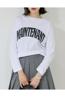 【ガリャルダガランテ/GALLARDAGALANTE】のラウンドロゴT 人気、トレンドファッション・服の通販 founy(ファニー) ファッション Fashion レディースファッション Fashion for Women トップス・カットソー Cut & Sew Tops シャツ・ブラウス・オフィスカジュアル Elegant Blouses & Button-Ups ロングTシャツ・Tシャツ Longline T-Shirts & Tees カットソー・ベーシックTシャツ Cut-and-Sewn Tops / Stretch Tees & Basics 2025年 2025 2025-2026秋冬・A/W Autumn/Winter 2025–26 AW25–26 シンプル Simple, Minimal スリーブ Sleeve, Long Sleeve / Short Sleeve ラウンド Round, Round Neck ロング Long, Long-Length A/W・秋冬 Autumn/Winter |ID:prp329100004649903