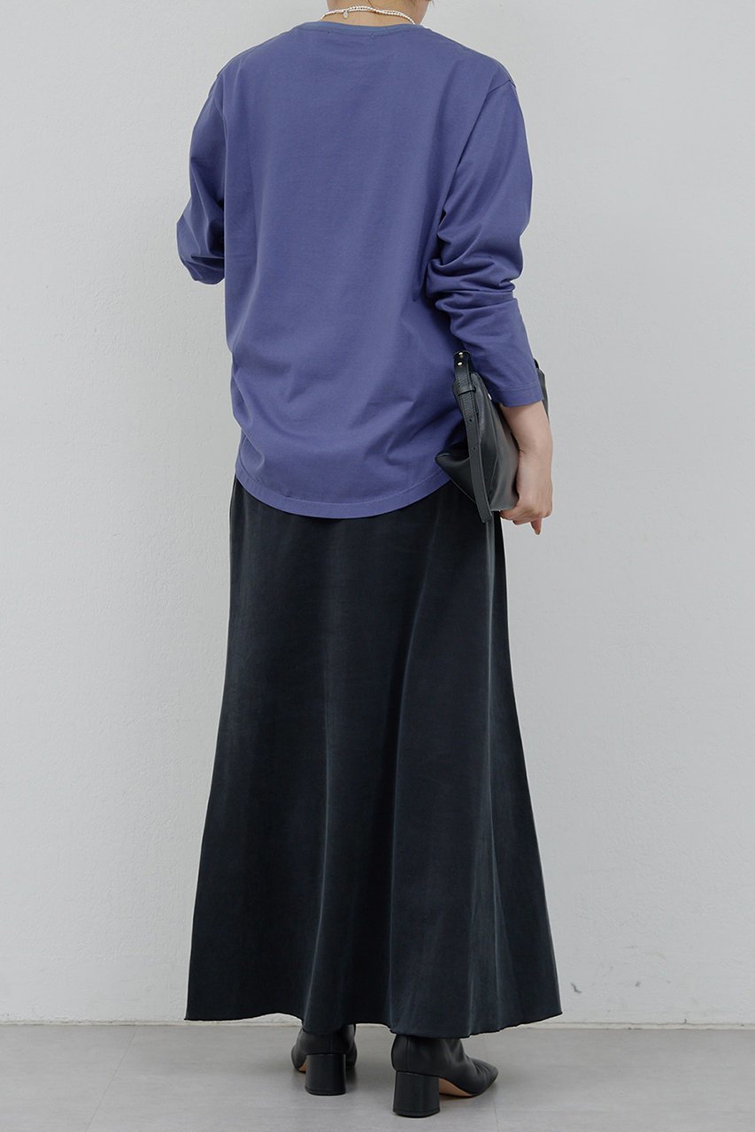 【ガリャルダガランテ/GALLARDAGALANTE】のラウンドロゴT 人気、トレンドファッション・服の通販 founy(ファニー) ファッション Fashion レディースファッション Fashion for Women トップス・カットソー Cut & Sew Tops シャツ・ブラウス・オフィスカジュアル Elegant Blouses & Button-Ups ロングTシャツ・Tシャツ Longline T-Shirts & Tees カットソー・ベーシックTシャツ Cut-and-Sewn Tops / Stretch Tees & Basics シンプル Simple, Minimal スリーブ Sleeve, Long Sleeve / Short Sleeve ラウンド Round, Round Neck ロング Long, Long-Length other-4|ID: prp329100004649903 ipo3291000000036133727