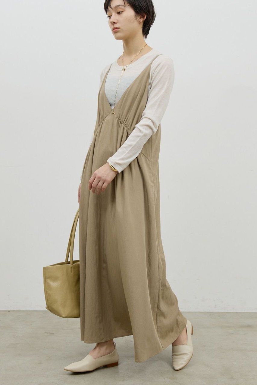 【ガリャルダガランテ/GALLARDAGALANTE】のディープVキャミワンピース 人気、トレンドファッション・服の通販 founy(ファニー) 　ファッション　Fashion　レディースファッション　Fashion for Women　ワンピース　Dresses　キャミソールワンピース　Camisole Dresses　チュニック　Tunic Tops & Dresses　エレガント 上品　Elegant　キャミワンピース　Cami Dress, Slip Dress　スウェット / スエット　Sweatshirt, Sweatwear　タンク　Tank Top, Sleeveless Top　チュニック　Tunic, Long Top　ロング　Long, Long-Length　other-2|ID: prp329100004649908 ipo3291000000036018486