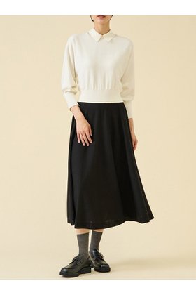 【マルティニーク/martinique】の衿ドルマンニットワンピース 人気、トレンドファッション・服の通販 founy(ファニー) ファッション Fashion レディースファッション Fashion for Women ワンピース Dresses ニットワンピース Knit Dresses チュニック Tunic Tops & Dresses 2025年 2025 2025-2026秋冬・A/W Autumn/Winter 2025–26 AW25–26 おすすめ Recommended / Our Picks チュニック Tunic, Long Top ロング Long, Long-Length A/W・秋冬 Autumn/Winter |ID:prp329100004649909