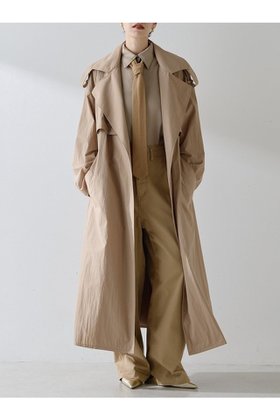 【ウィムガゼット/Whim Gazette】 ロングトレンチコート人気、トレンドファッション・服の通販 founy(ファニー) ファッション Fashion レディースファッション Fashion for Women アウター Coat / Outerwear Collection コート・ロングコート・ピーコート Long Coats, Peacoats & More トレンチコート / 春秋の定番アウター Trench Coats 2025年 2025 2025-2026秋冬・A/W Autumn/Winter 2025–26 AW25–26 インナー Innerwear シンプル Simple, Minimal タイプライター Typewriter Fabric, Crisp Cotton ロング Long, Long-Length エレガント 上品 Elegant A/W・秋冬 Autumn/Winter |ID:prp329100004649914