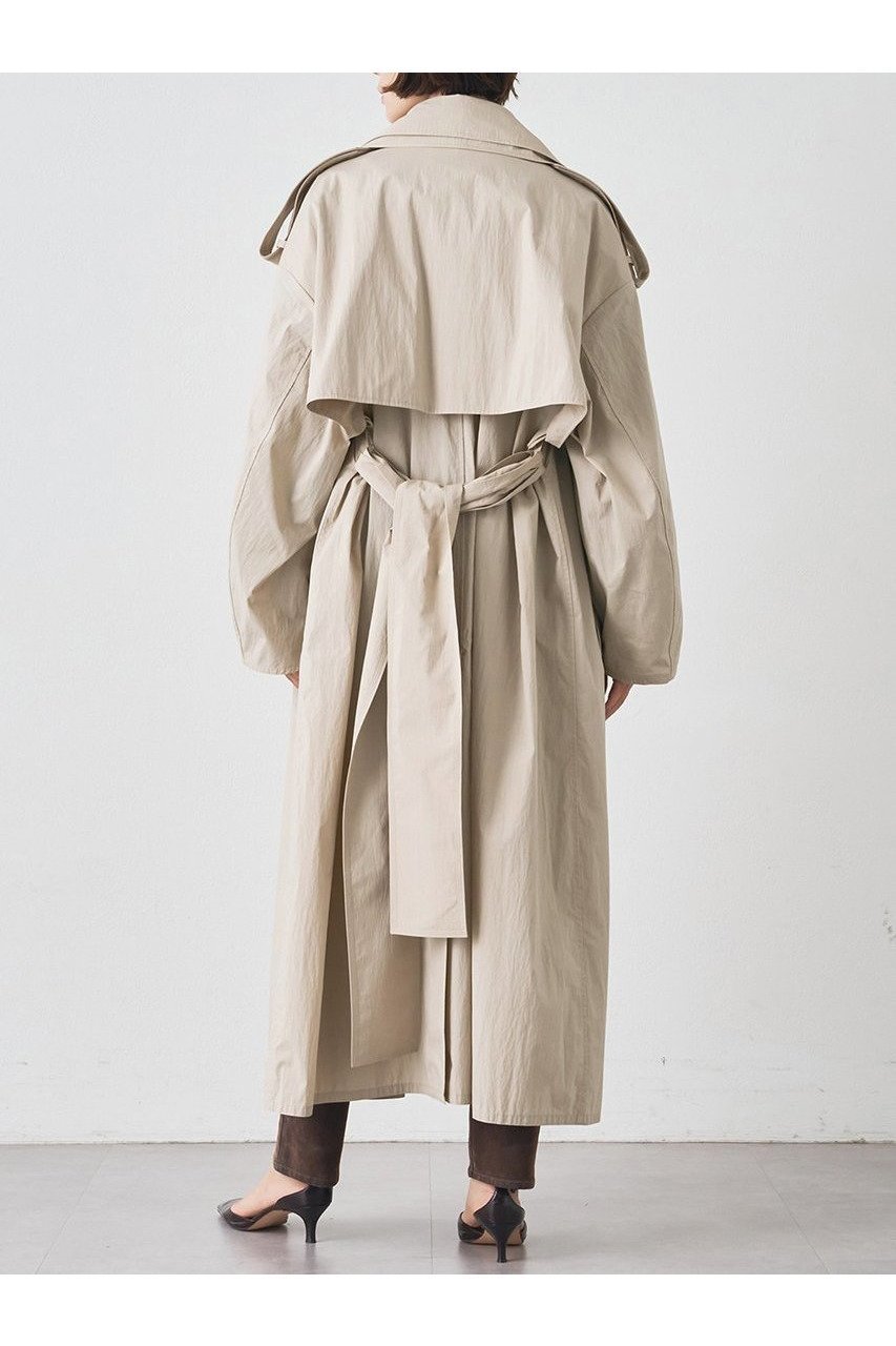 【ウィムガゼット/Whim Gazette】のロングトレンチコート 人気、トレンドファッション・服の通販 founy(ファニー) 　ファッション　Fashion　レディースファッション　Fashion for Women　アウター　Coat / Outerwear Collection　コート・ロングコート・ピーコート　Long Coats, Peacoats & More　トレンチコート / 春秋の定番アウター　Trench Coats　2025年　2025　2025-2026秋冬・A/W　Autumn/Winter 2025–26 AW25–26　インナー　Innerwear　シンプル　Simple, Minimal　タイプライター　Typewriter Fabric, Crisp Cotton　ロング　Long, Long-Length　エレガント 上品　Elegant　A/W・秋冬　Autumn/Winter　other-3|ID: prp329100004649914 ipo3291000000033590183