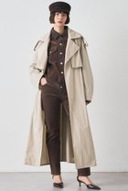 【ウィムガゼット/Whim Gazette】のロングトレンチコート ベージュ|ID:prp329100004649914