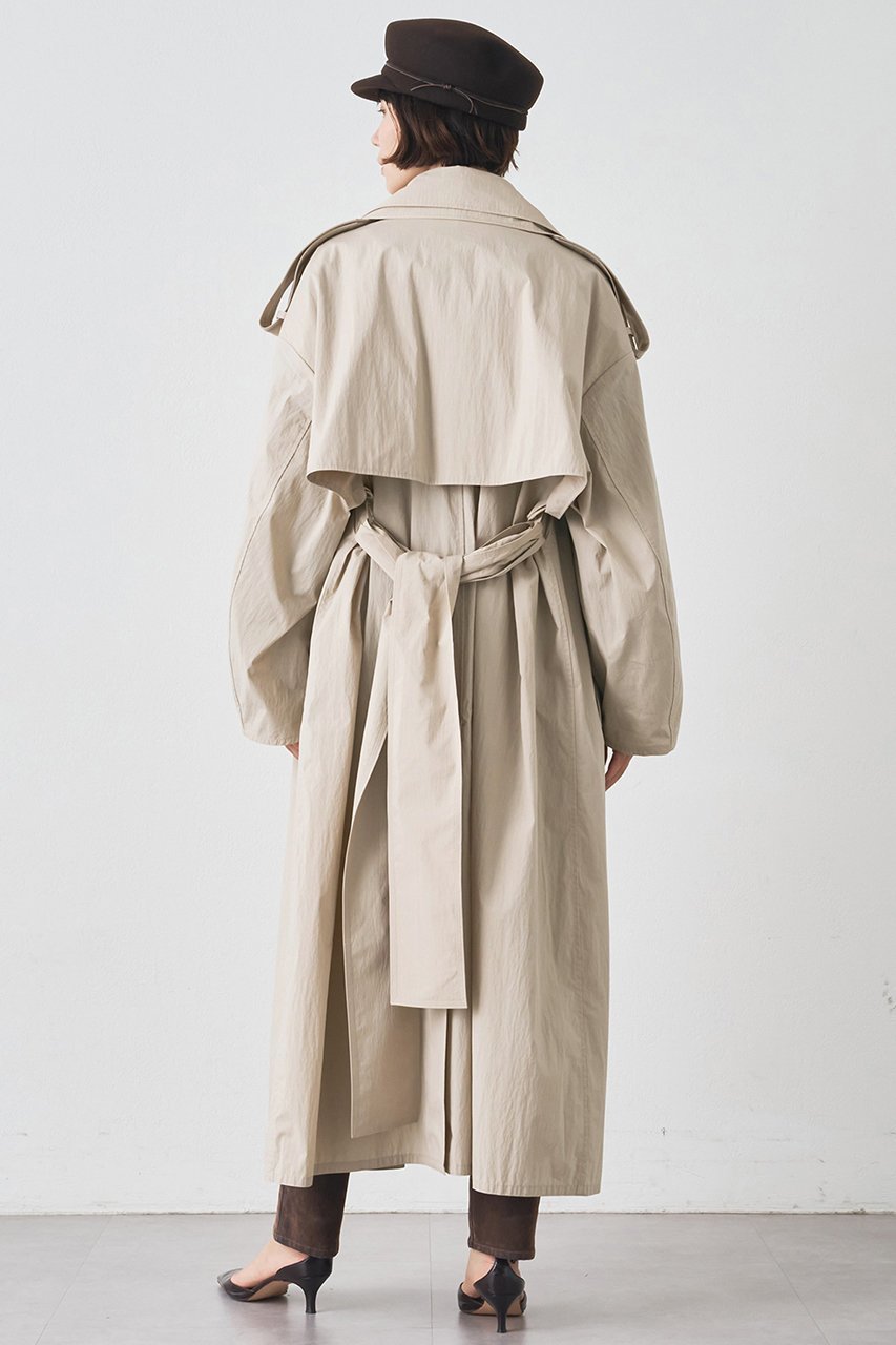 【ウィムガゼット/Whim Gazette】のロングトレンチコート 人気、トレンドファッション・服の通販 founy(ファニー) ファッション Fashion レディースファッション Fashion for Women アウター Coat / Outerwear Collection コート・ロングコート・ピーコート Long Coats, Peacoats & More トレンチコート / 春秋の定番アウター Trench Coats インナー Innerwear シンプル Simple, Minimal タイプライター Typewriter Fabric, Crisp Cotton ロング Long, Long-Length エレガント 上品 Elegant other-3|ID: prp329100004649914 ipo3291000000036203598
