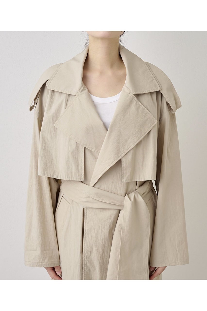 【ウィムガゼット/Whim Gazette】のロングトレンチコート 人気、トレンドファッション・服の通販 founy(ファニー) ファッション Fashion レディースファッション Fashion for Women アウター Coat / Outerwear Collection コート・ロングコート・ピーコート Long Coats, Peacoats & More トレンチコート / 春秋の定番アウター Trench Coats インナー Innerwear シンプル Simple, Minimal タイプライター Typewriter Fabric, Crisp Cotton ロング Long, Long-Length エレガント 上品 Elegant other-5|ID: prp329100004649914 ipo3291000000036203601