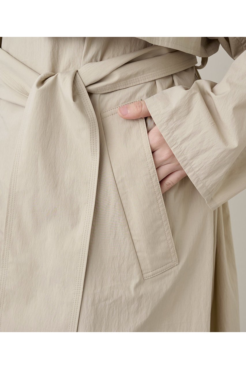 【ウィムガゼット/Whim Gazette】のロングトレンチコート 人気、トレンドファッション・服の通販 founy(ファニー) ファッション Fashion レディースファッション Fashion for Women アウター Coat / Outerwear Collection コート・ロングコート・ピーコート Long Coats, Peacoats & More トレンチコート / 春秋の定番アウター Trench Coats インナー Innerwear シンプル Simple, Minimal タイプライター Typewriter Fabric, Crisp Cotton ロング Long, Long-Length エレガント 上品 Elegant other-6|ID: prp329100004649914 ipo3291000000036203602