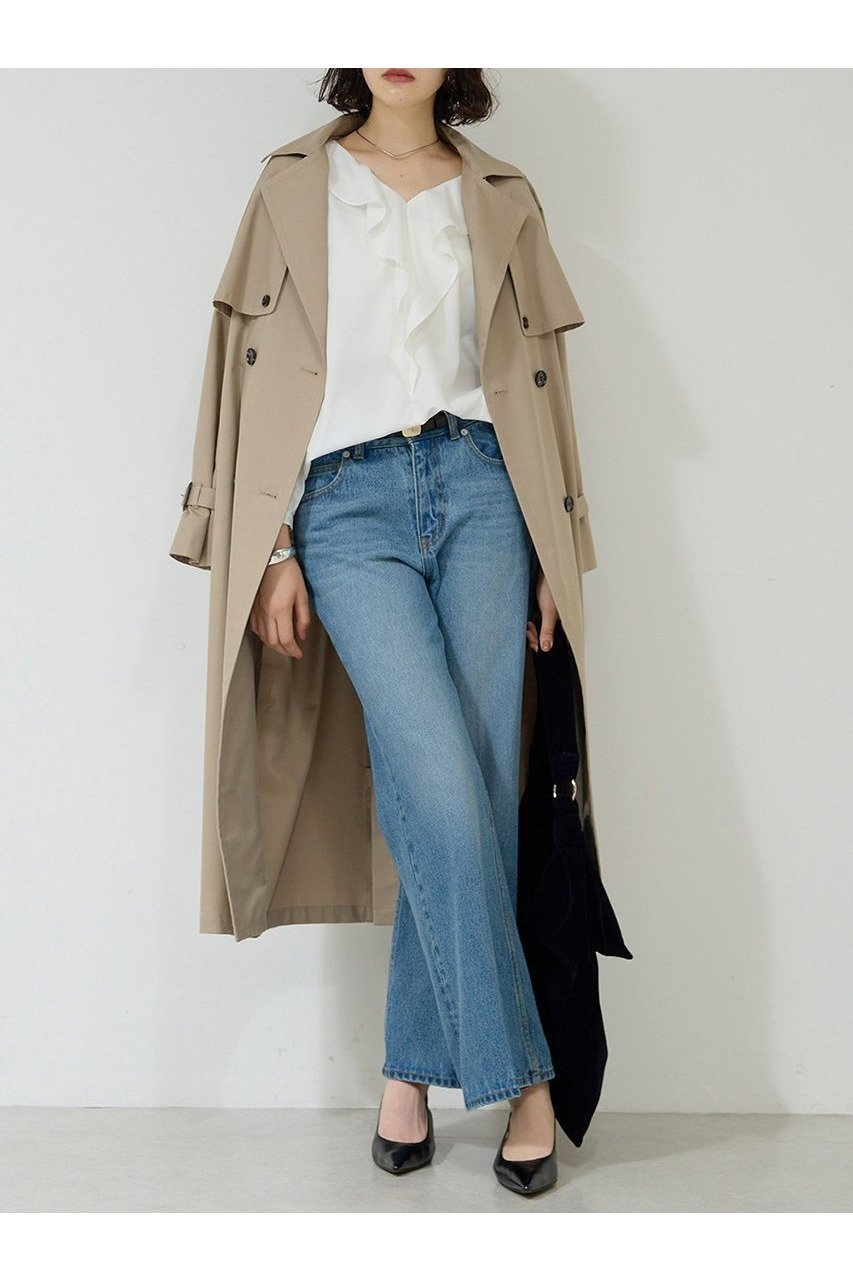 【ガリャルダガランテ/GALLARDAGALANTE】のトレンチコート 人気、トレンドファッション・服の通販 founy(ファニー) 　ファッション　Fashion　レディースファッション　Fashion for Women　アウター　Coat / Outerwear Collection　コート・ロングコート・ピーコート　Long Coats, Peacoats & More　トレンチコート / 春秋の定番アウター　Trench Coats　2025年　2025　2025-2026秋冬・A/W　Autumn/Winter 2025–26 AW25–26　ロング　Long, Long-Length　A/W・秋冬　Autumn/Winter　other-4|ID: prp329100004649915 ipo3291000000033590194