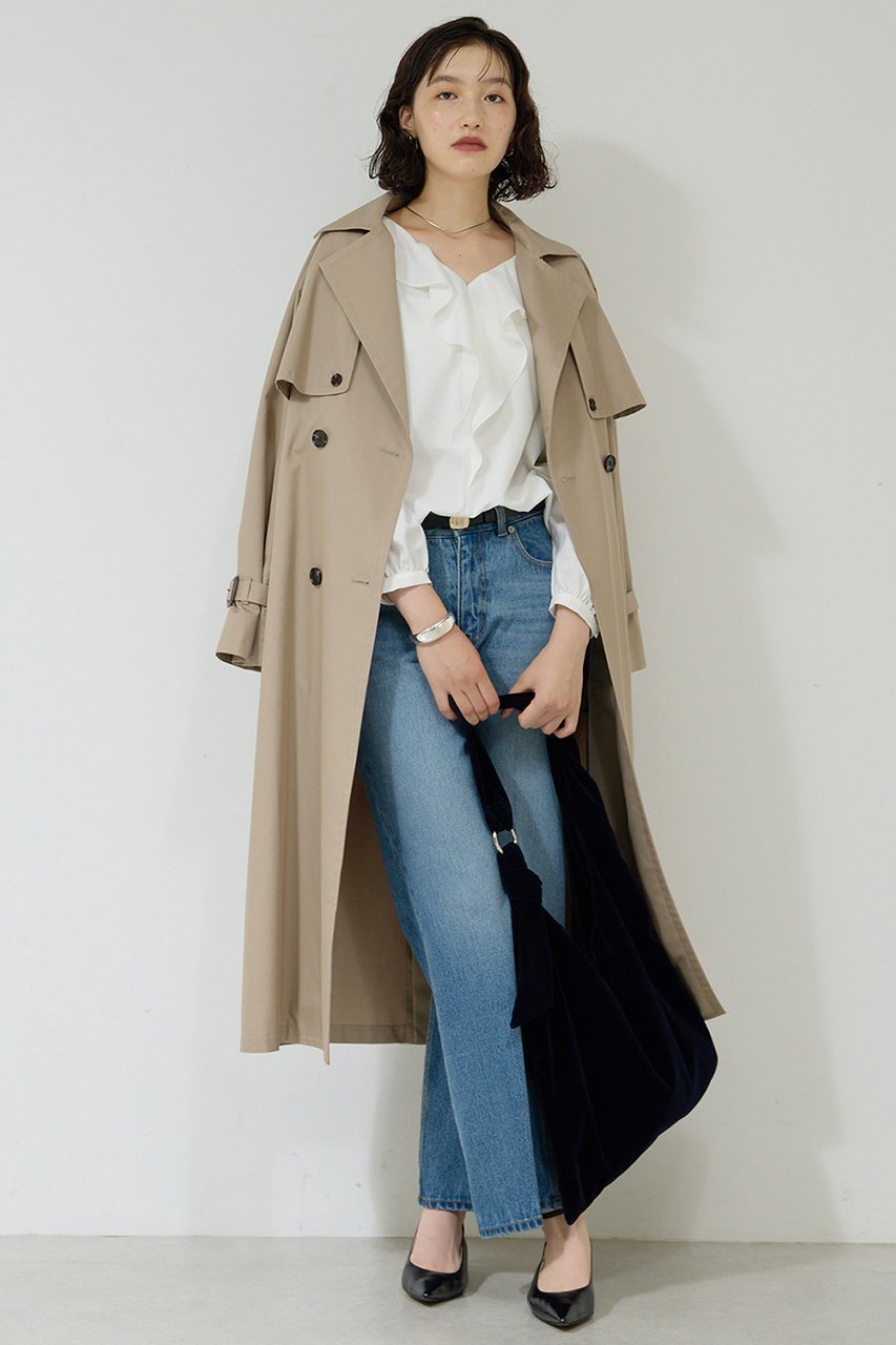 【ガリャルダガランテ/GALLARDAGALANTE】のトレンチコート 人気、トレンドファッション・服の通販 founy(ファニー) 　ファッション　Fashion　レディースファッション　Fashion for Women　アウター　Coat / Outerwear Collection　コート・ロングコート・ピーコート　Long Coats, Peacoats & More　トレンチコート / 春秋の定番アウター　Trench Coats　ロング　Long, Long-Length　 other-1|ID: prp329100004649915 ipo3291000000036027879