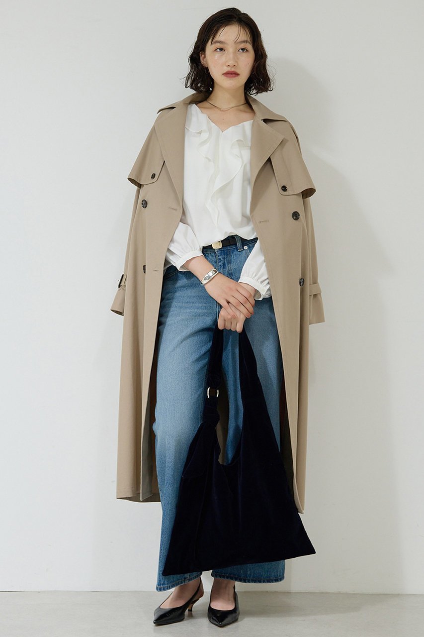 【ガリャルダガランテ/GALLARDAGALANTE】のトレンチコート 人気、トレンドファッション・服の通販 founy(ファニー) 　ファッション　Fashion　レディースファッション　Fashion for Women　アウター　Coat / Outerwear Collection　コート・ロングコート・ピーコート　Long Coats, Peacoats & More　トレンチコート / 春秋の定番アウター　Trench Coats　ロング　Long, Long-Length　other-3|ID: prp329100004649915 ipo3291000000036027882