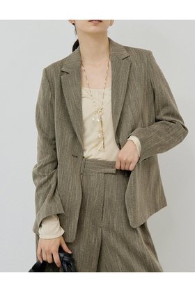 【ガリャルダガランテ/GALLARDAGALANTE】 【セットアップ対応】シングルツイードジャケット人気、トレンドファッション・服の通販 founy(ファニー) ファッション Fashion レディースファッション Fashion for Women アウター Coat / Outerwear Collection レディースジャケット・軽アウター Jackets 2025年 2025 2025-2026秋冬・A/W Autumn/Winter 2025–26 AW25–26 おすすめ Recommended / Our Picks クラシック Classic, Timeless Style ジャケット Jacket, Outerwear セットアップ Set-Up, Coordinated Outfit ツイード Twill, Twill Weave マニッシュ Mannish, Boyish ルーズ Loose, Oversized A/W・秋冬 Autumn/Winter |ID:prp329100004649916