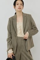 【ガリャルダガランテ/GALLARDAGALANTE】の【セットアップ対応】シングルツイードジャケット 人気、トレンドファッション・服の通販 founy(ファニー) ファッション Fashion レディースファッション Fashion for Women アウター Coat / Outerwear Collection レディースジャケット・軽アウター Jackets おすすめ Recommended / Our Picks クラシック Classic, Timeless Style ジャケット Jacket, Outerwear セットアップ Set-Up, Coordinated Outfit ツイード Twill, Twill Weave マニッシュ Mannish, Boyish ルーズ Loose, Oversized 再入荷 Restock / Back in Stock |ID:prp329100004649916