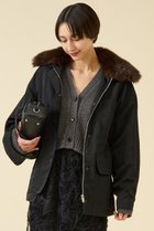 【マルティニーク/martinique】のハンティングブルゾン 人気、トレンドファッション・服の通販 founy(ファニー) ファッション Fashion レディースファッション Fashion for Women アウター Coat / Outerwear Collection レディースジャケット・軽アウター Jackets ブルゾンジャケット・スポーティアウター Blouson Jackets おすすめ Recommended / Our Picks ジャケット Jacket, Outerwear スタンダード Standard, Basic タイトスカート Pencil Skirt, Tight Skirt ドローストリング Drawstring, Pull Cord バランス Balance, Style Balance フェイクファー Faux Fur, Imitation Fur ブルゾン Blouson, Bomber Jacket ロング Long, Long-Length ワッシャー Washer, Crinkled Finish thumbnail ブラック|ID: prp329100004649917 ipo3291000000036027887