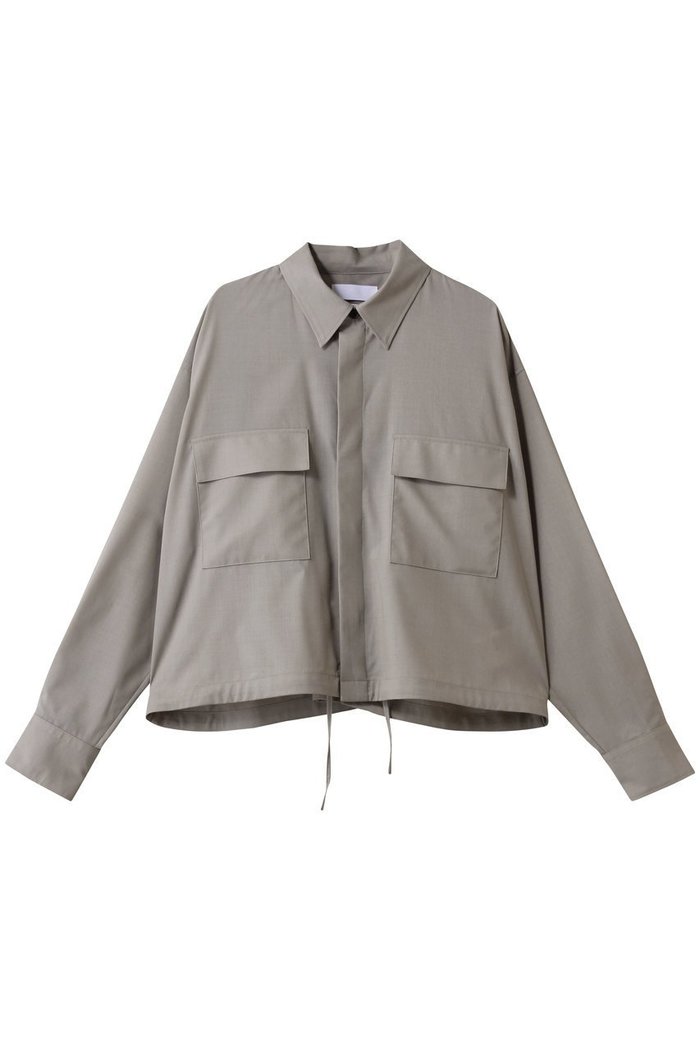 【グラフペーパー/Graphpaper】のTechno Wool Tropical Shirt Blouson/ブルゾン インテリア・キッズ・メンズ・レディースファッション・服の通販 founy(ファニー) https://founy.com/ ファッション Fashion レディースファッション Fashion for Women アウター Coat / Outerwear Collection レディースジャケット・軽アウター Jackets ブルゾンジャケット・スポーティアウター Blouson Jackets 2025年 2025 2025-2026秋冬・A/W Autumn/Winter 2025–26 AW25–26 ジャケット Jacket, Outerwear ブルゾン Blouson, Bomber Jacket ワイド Wide, Wide Fit A/W・秋冬 Autumn/Winter |ID: prp329100004649918 ipo3291000000033590215
