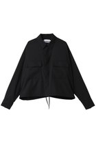 【グラフペーパー/Graphpaper】のTechno Wool Tropical Shirt Blouson/ブルゾン 人気、トレンドファッション・服の通販 founy(ファニー) ファッション Fashion レディースファッション Fashion for Women アウター Coat / Outerwear Collection レディースジャケット・軽アウター Jackets ブルゾンジャケット・スポーティアウター Blouson Jackets 2025年 2025 2025-2026秋冬・A/W Autumn/Winter 2025–26 AW25–26 ジャケット Jacket, Outerwear ブルゾン Blouson, Bomber Jacket ワイド Wide, Wide Fit A/W・秋冬 Autumn/Winter thumbnail ブラック|ID: prp329100004649918 ipo3291000000033590217