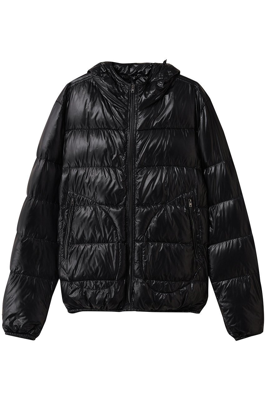 【ヘルノ/HERNO / MEN】の【MEN】はっ水ナイロン ライトダウンブルゾン インテリア・キッズ・メンズ・レディースファッション・服の通販 founy(ファニー) 　ファッション　Fashion　メンズファッション　Fashion for Men　アウトドア　Outdoor Clothing　インナー　Innerwear　ジャケット　Jacket, Outerwear　スリーブ　Sleeve, Long Sleeve / Short Sleeve　ダウン　Down, Puffer　ブルゾン　Blouson, Bomber Jacket　ポケット　Pocket, Pocket Detail　ロング　Long, Long-Length　冬　Winter / This Winter　定番　Standard, Basic Item　旅行　Travel　ブラック|ID: prp329100004649919 ipo3291000000035357711