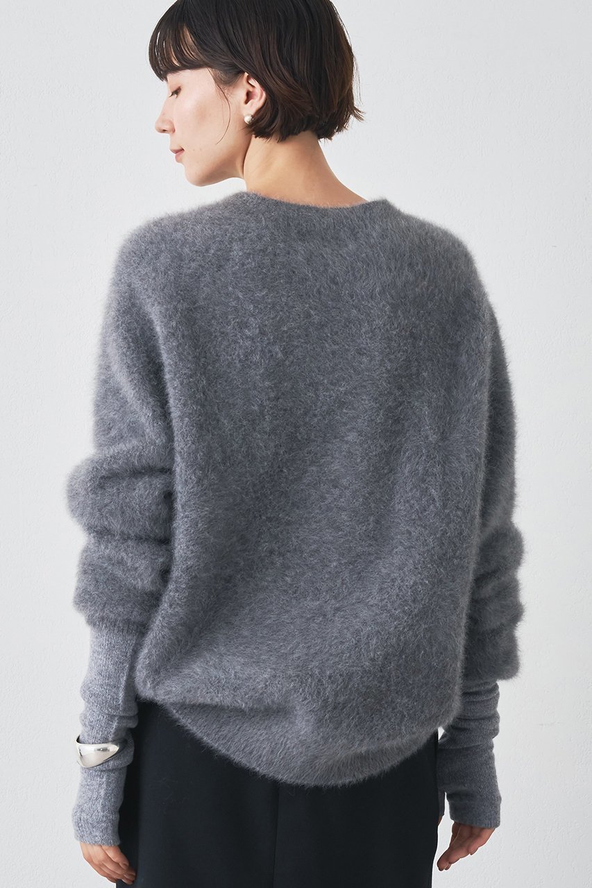 【ウィムガゼット/Whim Gazette】のファーVプルオーバー 人気、トレンドファッション・服の通販 founy(ファニー) ファッション Fashion レディースファッション Fashion for Women トップス・カットソー Cut & Sew Tops ニット Knit Tops & Sweaters カジュアルプルオーバー・ニットトップス Pullovers & Knit Tops / Casual Pullovers フォックス Fox, Fox Fur ボトム Bottoms, Lower Wear エレガント 上品 Elegant other-4|ID: prp329100004649922 ipo3291000000035406138