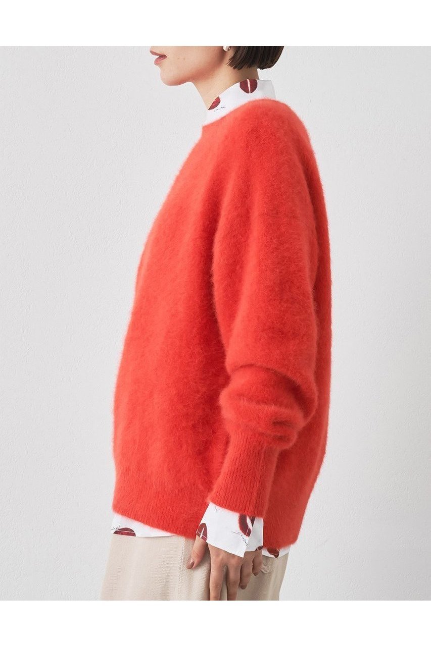 【ウィムガゼット/Whim Gazette】のファークループルオーバー 人気、トレンドファッション・服の通販 founy(ファニー) 　ファッション　Fashion　レディースファッション　Fashion for Women　トップス・カットソー　Cut & Sew Tops　ニット　Knit Tops & Sweaters　カジュアルプルオーバー・ニットトップス　Pullovers & Knit Tops / Casual Pullovers　2025年　2025　2025-2026秋冬・A/W　Autumn/Winter 2025–26 AW25–26　クラシカル　Classical, Vintage-Inspired　コンパクト　Compact, Small Size　フォックス　Fox, Fox Fur　ボトム　Bottoms, Lower Wear　A/W・秋冬　Autumn/Winter　other-3|ID: prp329100004649923 ipo3291000000033590267