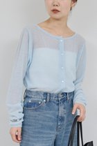 【ガリャルダガランテ/GALLARDAGALANTE】のシアーブークレー2WAYカーディガン 人気、トレンドファッション・服の通販 founy(ファニー) ファッション Fashion レディースファッション Fashion for Women トップス・カットソー Cut & Sew Tops ニット Knit Tops & Sweaters カーディガン・羽織り Layered Style Cardigans 2025年 2025 2025-2026秋冬・A/W Autumn/Winter 2025–26 AW25–26 おすすめ Recommended / Our Picks インナー Innerwear カーディガン Cardigan, Knitwear ジャケット Jacket, Outerwear フェミニン Feminine, Girly A/W・秋冬 Autumn/Winter 羽織 Haori, Light Jacket thumbnail サックスブルー|ID: prp329100004649926 ipo3291000000033590293