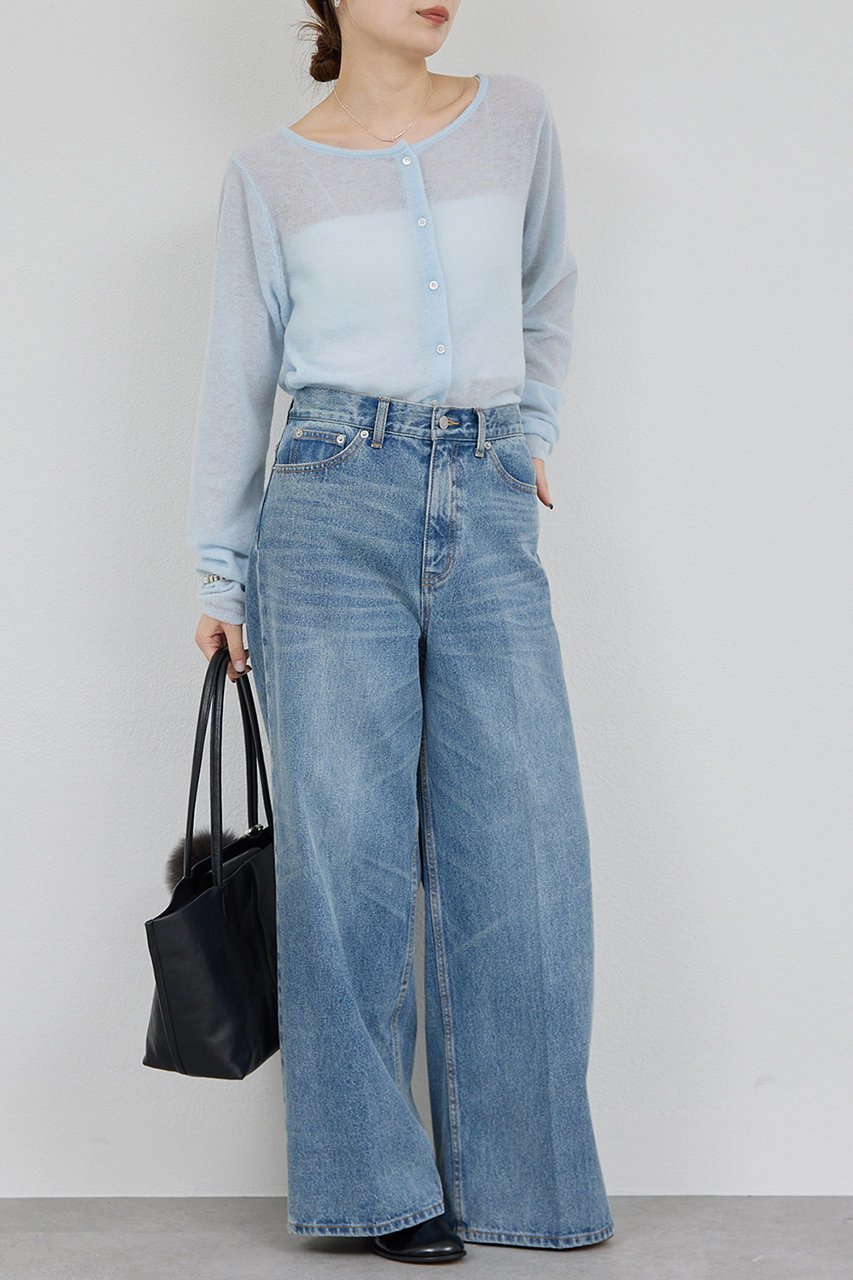 【ガリャルダガランテ/GALLARDAGALANTE】のシアーブークレー2WAYカーディガン 人気、トレンドファッション・服の通販 founy(ファニー) 　ファッション　Fashion　レディースファッション　Fashion for Women　トップス・カットソー　Cut & Sew Tops　ニット　Knit Tops & Sweaters　カーディガン・羽織り　Layered Style Cardigans　2025年　2025　2025-2026秋冬・A/W　Autumn/Winter 2025–26 AW25–26　おすすめ　Recommended / Our Picks　インナー　Innerwear　カーディガン　Cardigan, Knitwear　ジャケット　Jacket, Outerwear　フェミニン　Feminine, Girly　A/W・秋冬　Autumn/Winter　羽織　Haori, Light Jacket　other-2|ID: prp329100004649926 ipo3291000000033590294