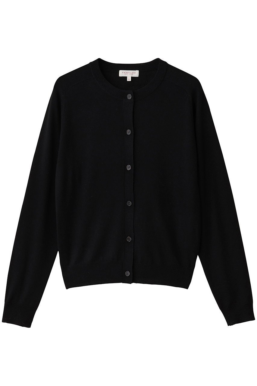 【デミーリー/DEMYLEE】のCARALINE メリノウール ニットカーディガン インテリア・キッズ・メンズ・レディースファッション・服の通販 founy(ファニー) 　ファッション　Fashion　レディースファッション　Fashion for Women　トップス・カットソー　Cut & Sew Tops　ニット　Knit Tops & Sweaters　カーディガン・羽織り　Layered Style Cardigans　2025年　2025　2025-2026秋冬・A/W　Autumn/Winter 2025–26 AW25–26　カーディガン　Cardigan, Knitwear　フィット　Fit, Slim Fit　リラックス　Relax, Relaxed Fit　定番　Standard, Basic Item　A/W・秋冬　Autumn/Winter　ブラック|ID: prp329100004649927 ipo3291000000033590303