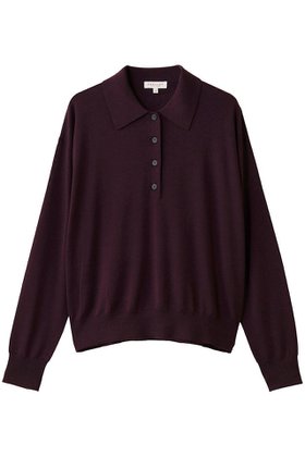 【デミーリー/DEMYLEE】 GISELLA メリノウール ポロニットプルオーバー人気、トレンドファッション・服の通販 founy(ファニー) ファッション Fashion レディースファッション Fashion for Women トップス・カットソー Cut & Sew Tops ニット Knit Tops & Sweaters カジュアルプルオーバー・ニットトップス Pullovers & Knit Tops / Casual Pullovers 2025年 2025 2025-2026秋冬・A/W Autumn/Winter 2025–26 AW25–26 クラシカル Classical, Vintage-Inspired クラシック Classic, Timeless Style デニム Denim, Jeans Material ポロシャツ Polo Shirt, Collared Tee A/W・秋冬 Autumn/Winter |ID:prp329100004649928