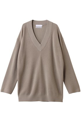 【グラフペーパー/Graphpaper】 Mercerized Fine Wool Oversized V Neck Knit/ニット人気、トレンドファッション・服の通販 founy(ファニー) ファッション Fashion レディースファッション Fashion for Women トップス・カットソー Cut & Sew Tops ニット Knit Tops & Sweaters カジュアルプルオーバー・ニットトップス Pullovers & Knit Tops / Casual Pullovers 2025年 2025 2025-2026秋冬・A/W Autumn/Winter 2025–26 AW25–26 なめらか Smooth, Silky Texture バランス Balance, Style Balance リラックス Relax, Relaxed Fit エレガント 上品 Elegant A/W・秋冬 Autumn/Winter |ID:prp329100004649929