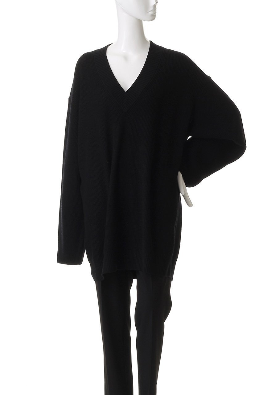 【グラフペーパー/Graphpaper】のMercerized Fine Wool Oversized V Neck Knit/ニット 人気、トレンドファッション・服の通販 founy(ファニー) 　ファッション　Fashion　レディースファッション　Fashion for Women　トップス・カットソー　Cut & Sew Tops　ニット　Knit Tops & Sweaters　カジュアルプルオーバー・ニットトップス　Pullovers & Knit Tops / Casual Pullovers　2025年　2025　2025-2026秋冬・A/W　Autumn/Winter 2025–26 AW25–26　なめらか　Smooth, Silky Texture　バランス　Balance, Style Balance　リラックス　Relax, Relaxed Fit　エレガント 上品　Elegant　A/W・秋冬　Autumn/Winter　other-2|ID: prp329100004649929 ipo3291000000033590319