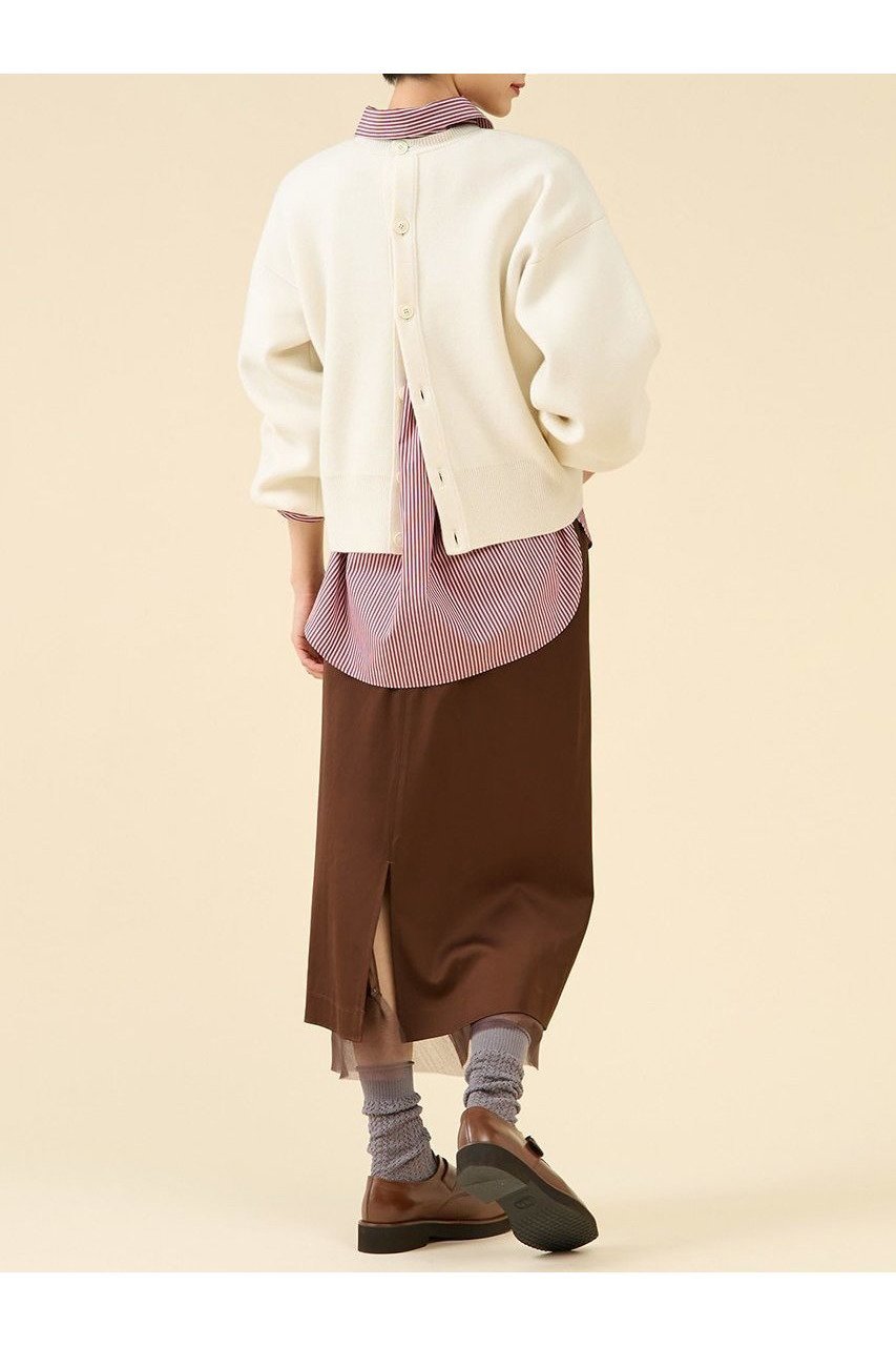 【マルティニーク/martinique】のウールサテンスカート 人気、トレンドファッション・服の通販 founy(ファニー) 　ファッション　Fashion　レディースファッション　Fashion for Women　スカート　Skirts　ロングスカート　Long Skirts / Maxi & Midi Skirts　2025年　2025　2025-2026秋冬・A/W　Autumn/Winter 2025–26 AW25–26　おすすめ　Recommended / Our Picks　オーガンジー　Organza Fabric　サテン　Satin, Glossy Fabric　シルク　Silk, 100% Silk　ストレッチ　Stretch, Stretchy Fabric　ロング　Long, Long-Length　秋　Autumn　A/W・秋冬　Autumn/Winter　other-5|ID: prp329100004649935 ipo3291000000033590368