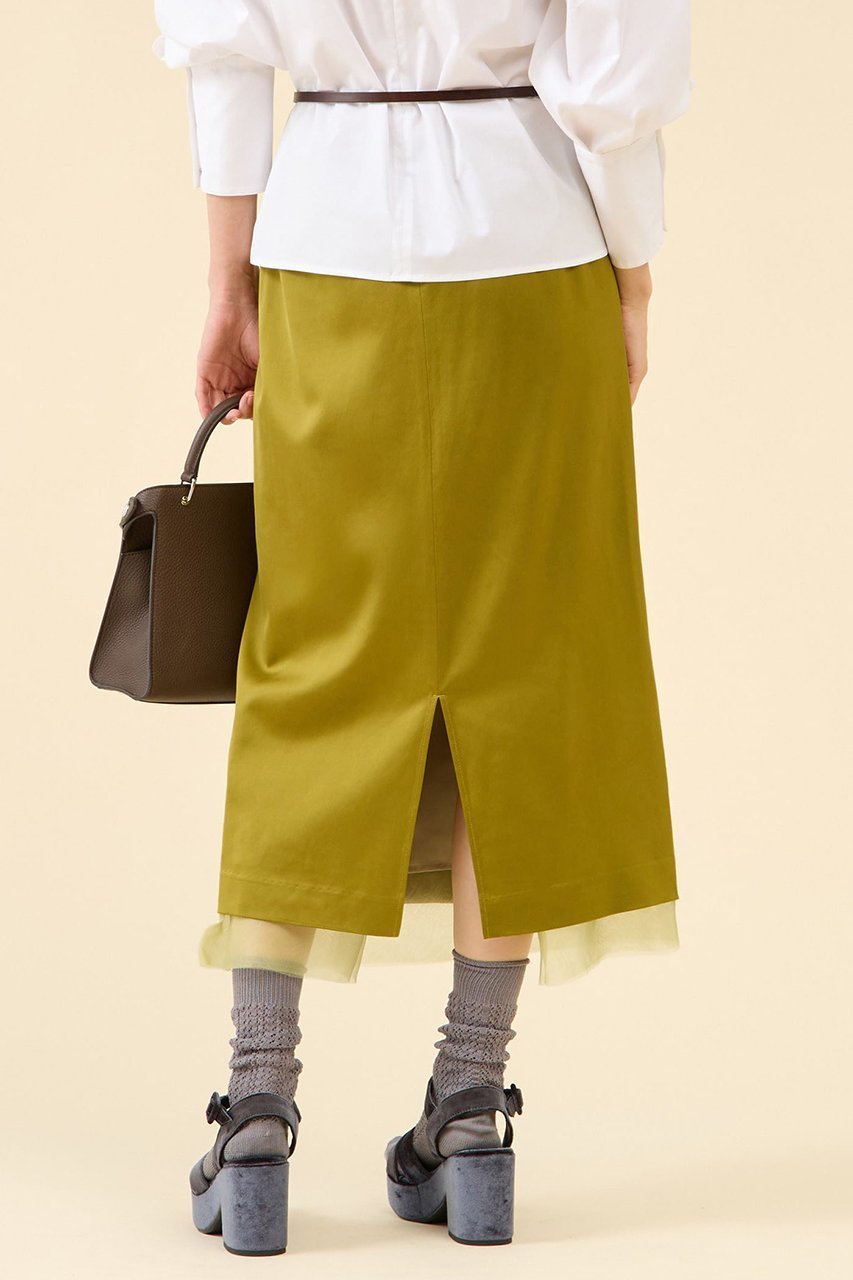 【マルティニーク/martinique】のウールサテンスカート 人気、トレンドファッション・服の通販 founy(ファニー) ファッション Fashion レディースファッション Fashion for Women スカート Skirts ロングスカート Long Skirts / Maxi & Midi Skirts おすすめ Recommended / Our Picks オーガンジー Organza Fabric サテン Satin, Glossy Fabric シルク Silk, 100% Silk ストレッチ Stretch, Stretchy Fabric ロング Long, Long-Length 秋 Autumn A/W・秋冬 Autumn/Winter other-3|ID: prp329100004649935 ipo3291000000035406176