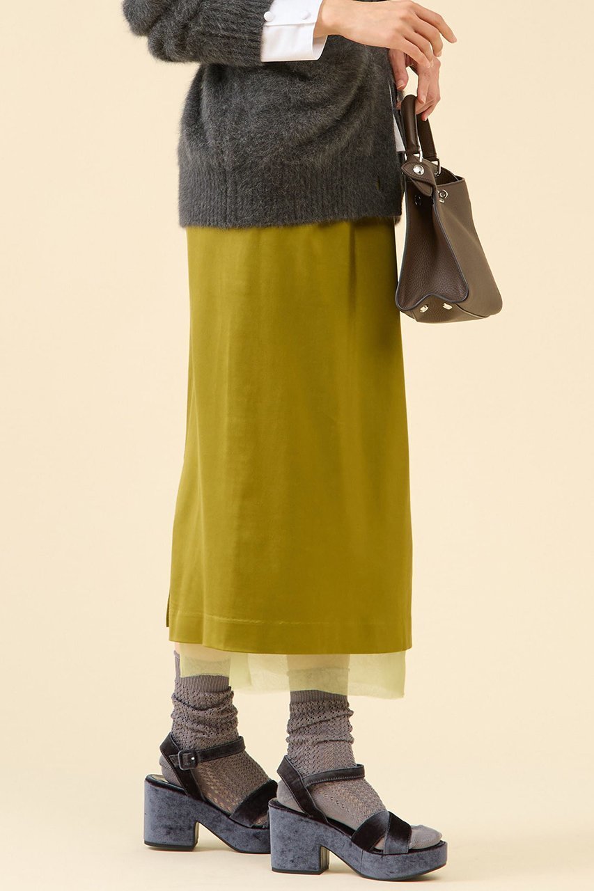 【マルティニーク/martinique】のウールサテンスカート 人気、トレンドファッション・服の通販 founy(ファニー) ファッション Fashion レディースファッション Fashion for Women スカート Skirts ロングスカート Long Skirts / Maxi & Midi Skirts おすすめ Recommended / Our Picks オーガンジー Organza Fabric サテン Satin, Glossy Fabric シルク Silk, 100% Silk ストレッチ Stretch, Stretchy Fabric ロング Long, Long-Length 秋 Autumn A/W・秋冬 Autumn/Winter other-5|ID: prp329100004649935 ipo3291000000035406178