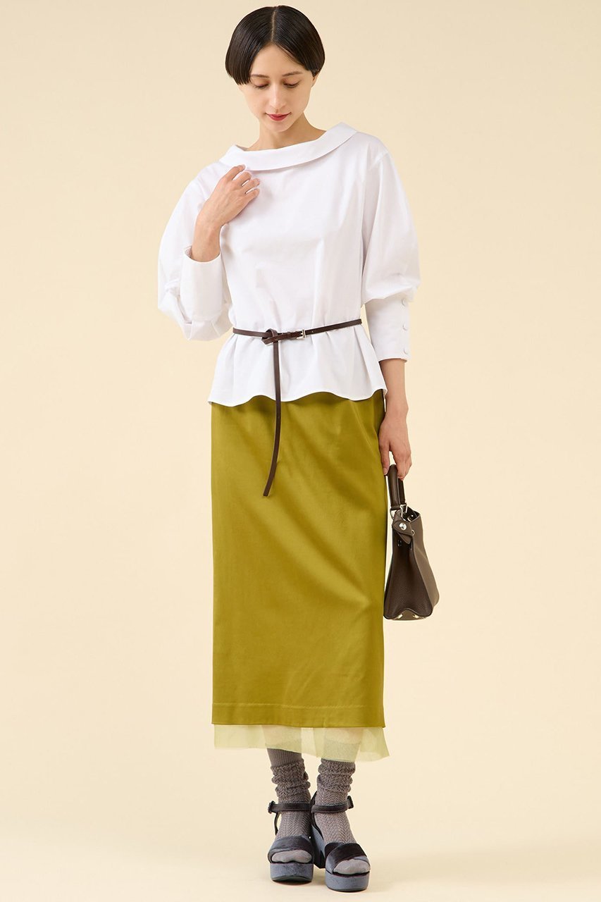 【マルティニーク/martinique】のウールサテンスカート 人気、トレンドファッション・服の通販 founy(ファニー) ファッション Fashion レディースファッション Fashion for Women スカート Skirts ロングスカート Long Skirts / Maxi & Midi Skirts おすすめ Recommended / Our Picks オーガンジー Organza Fabric サテン Satin, Glossy Fabric シルク Silk, 100% Silk ストレッチ Stretch, Stretchy Fabric ロング Long, Long-Length 秋 Autumn A/W・秋冬 Autumn/Winter other-6|ID: prp329100004649935 ipo3291000000035406179