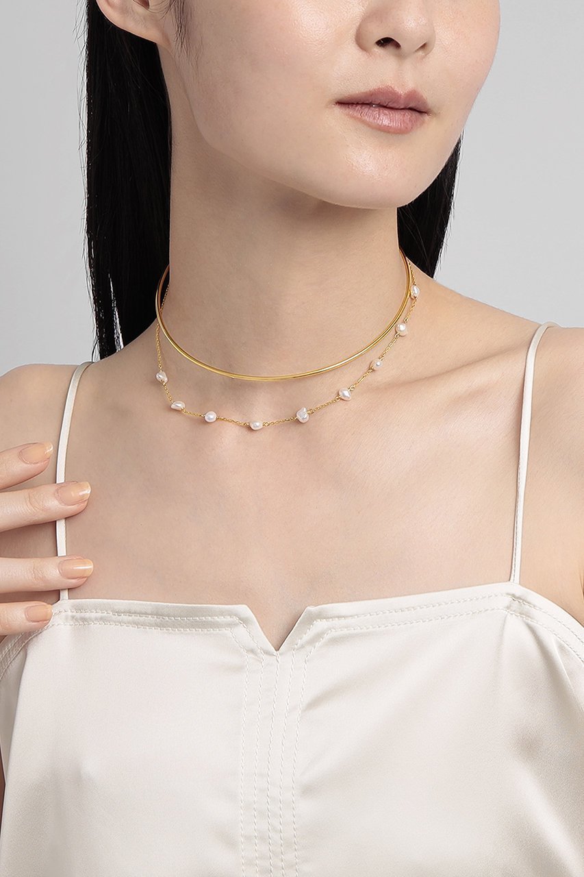 【プラス ヴァンドーム/Plus Vendome】の【ELLE SHOP限定】PEARL レイヤードネックレス 人気、トレンドファッション・服の通販 founy(ファニー) ファッション Fashion レディースファッション Fashion for Women ジュエリー Jewelry ネックレス Necklaces & Pendants チェーン Chain, Chain Strap デニム Denim, Jeans Material ネックレス Necklace, Pendant Necklace パール Pearl, Pearl Accent メタル Metal, Metal Parts リュクス Luxury, Elegant, High-End, Chic other-7|ID: prp329100004650880 ipo3291000000033853001