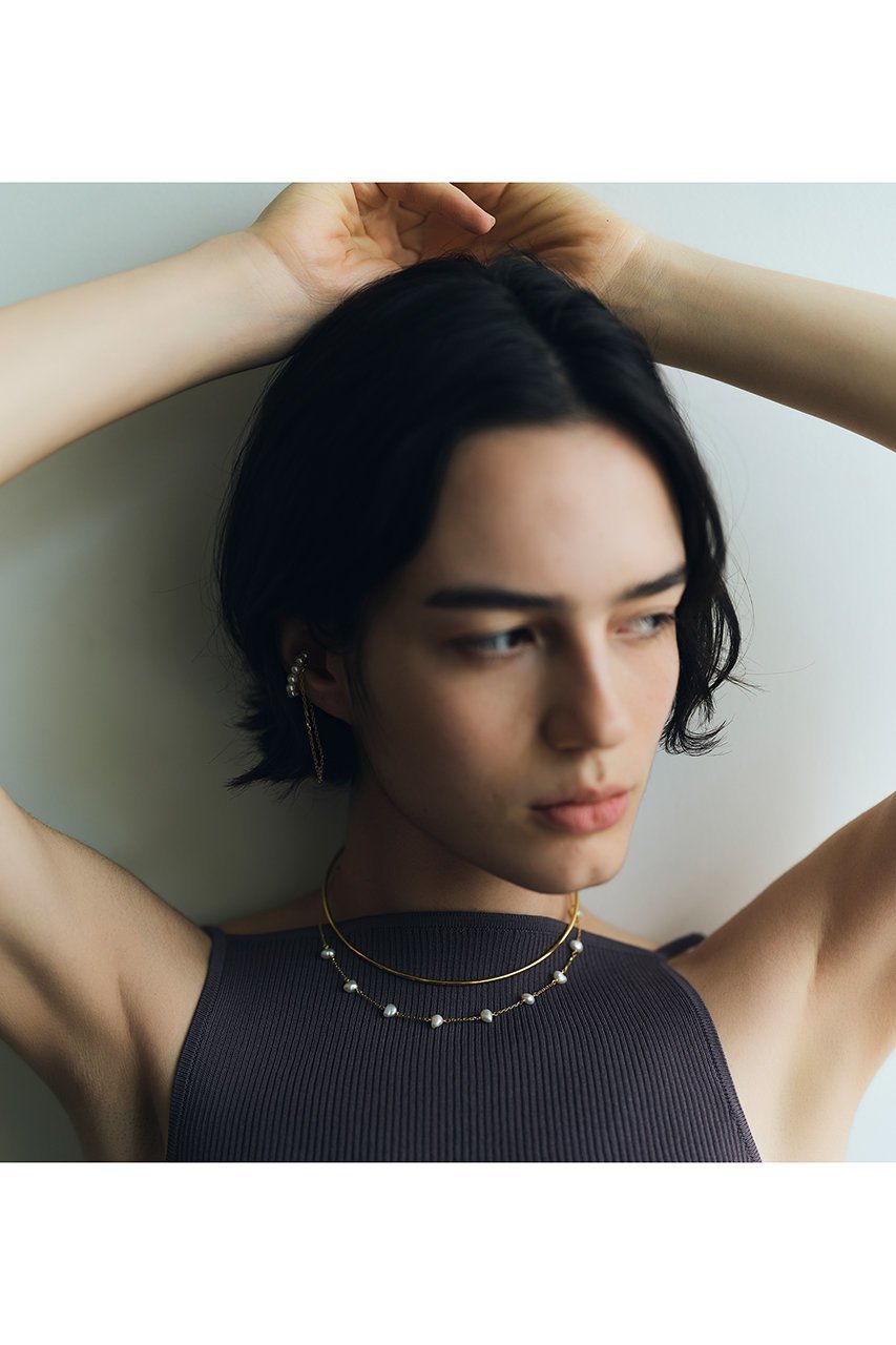 【プラス ヴァンドーム/Plus Vendome】の【ELLE SHOP限定】PEARL レイヤードネックレス 人気、トレンドファッション・服の通販 founy(ファニー) 　ファッション　Fashion　レディースファッション　Fashion for Women　ジュエリー　Jewelry　ネックレス　Necklaces & Pendants　チェーン　Chain, Chain Strap　デニム　Denim, Jeans Material　ネックレス　Necklace, Pendant Necklace　パール　Pearl, Pearl Accent　メタル　Metal, Metal Parts　リュクス　Luxury, Elegant, High-End, Chic　再入荷　Restock / Back in Stock　other-2|ID: prp329100004650880 ipo3291000000035723681