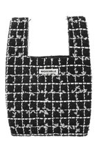 【マディソンブルー/MADISONBLUE】のSHOP BAG S TWEED ショップバッグS ブラック|ID: prp329100004650899 ipo3291000000035967039
