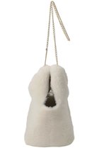 【ウィムガゼット/Whim Gazette】のメリノムートンチェーンバッグ オフホワイト|ID: prp329100004650910 ipo3291000000035967092