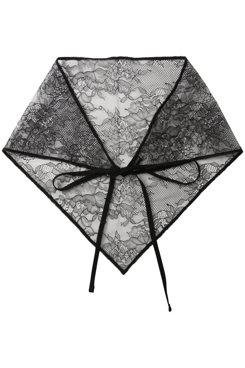 【アロマティック/AROMATIQUE】のレーススカーフ インテリア・キッズ・メンズ・レディースファッション・服の通販 founy(ファニー) 　ファッション　Fashion　レディースファッション　Fashion for Women　ストール　Soft & Warm Scarves　マフラー・スヌード / 冬小物の定番　Scarves & Mufflers　アクセサリー　Fashion Accessories　スカーフ　Scarf, Neckwear　ストール　Stole, Wrap　トライアングル　Triangle, Triangular Shape　マフラー　Scarf, Muffler　ラップ　Wrap, Wrap Design　リュクス　Luxury, Elegant, High-End, Chic　ルーズ　Loose, Oversized　レース　Lace, Lace Fabric　ブラック|ID: prp329100004650913 ipo3291000000036064307