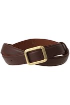 【リエ スタジオ/LIE STUDIO】のThe Georgia Wide ベルト チョコレートブラウン×ゴールド|ID: prp329100004650918 ipo3291000000035652333