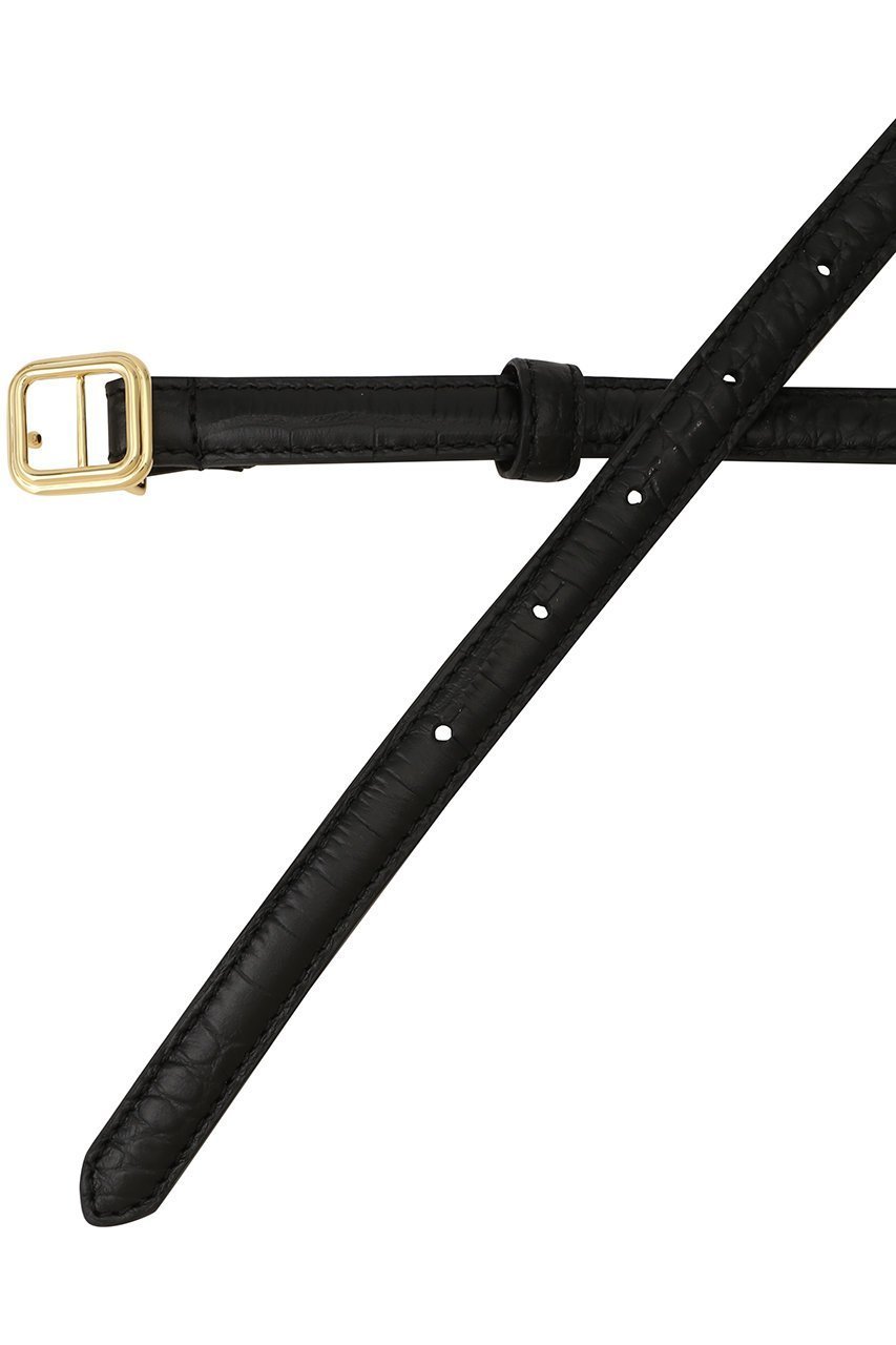 【リエ スタジオ/LIE STUDIO】のThe Georgia Slim クロコ型押しベルト 人気、トレンドファッション・服の通販 founy(ファニー) 　ファッション　Fashion　レディースファッション　Fashion for Women　ベルト&ウエストマーク　Belts & Waist Accessories　エレガント 上品　Elegant　クロコ　Crocodile, Croc Embossed　スクエア　Square, Square Shape　other-4|ID: prp329100004650922 ipo3291000000036226573